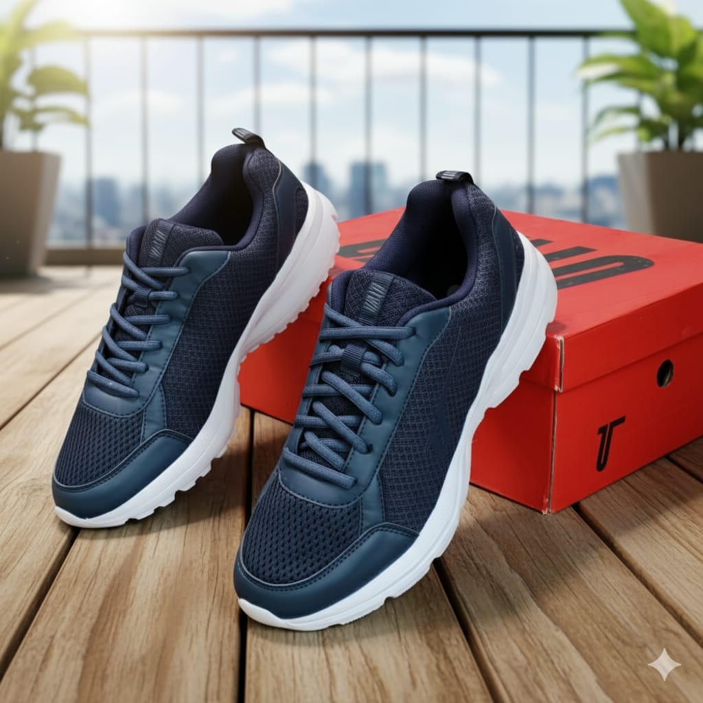 Premium Navy Casual Shoe - Image 5