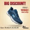 N!KE Blue Printed Sneaker