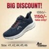 Navy Blue Elegant sneakers (Crev!t Brand)