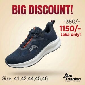 Navy Blue Elegant sneakers (Crev!t Brand)