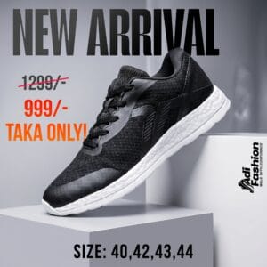 Black Running Sneakers (T'enth Brand)