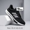 Adi*das Black Sports Sneaker