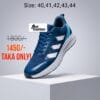 Ad!das Navy Blue Sports Sneakers